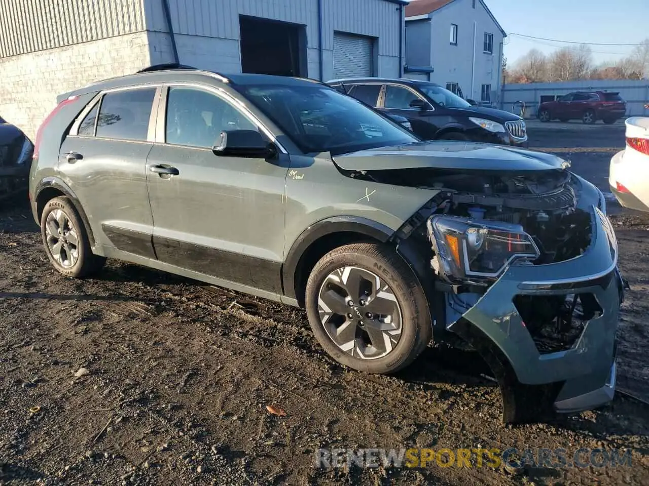 4 Photograph of a damaged car KNDCR3L13R5129116 KIA NIRO WIND 2024