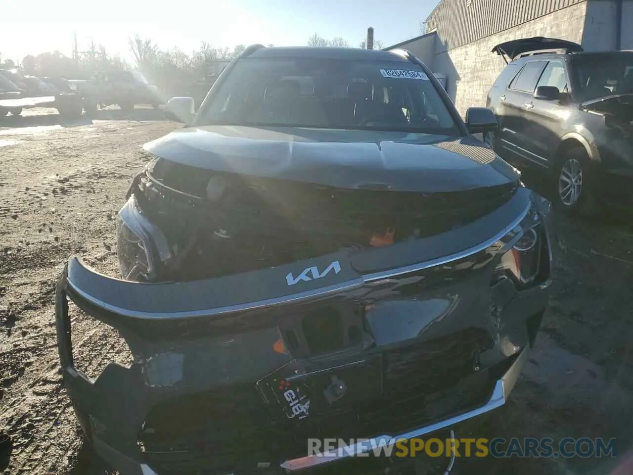 5 Photograph of a damaged car KNDCR3L13R5129116 KIA NIRO WIND 2024