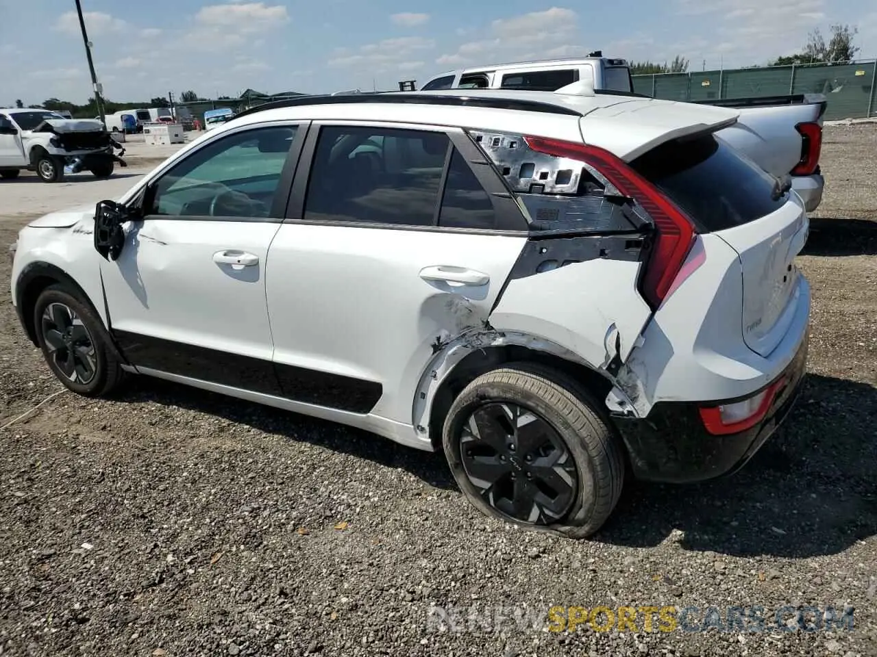 2 Photograph of a damaged car KNDCR3L14R5098698 KIA NIRO WIND 2024