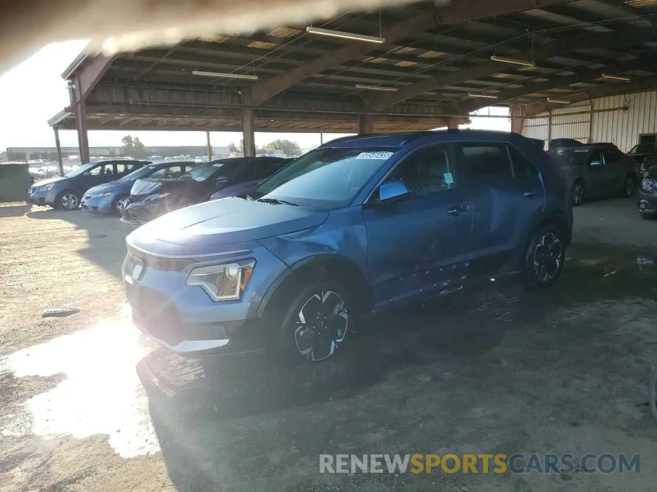 1 Photograph of a damaged car KNDCR3L14R5120974 KIA NIRO WIND 2024