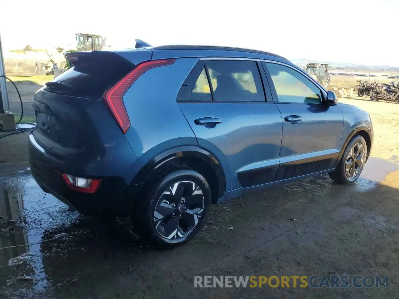 3 Photograph of a damaged car KNDCR3L14R5120974 KIA NIRO WIND 2024