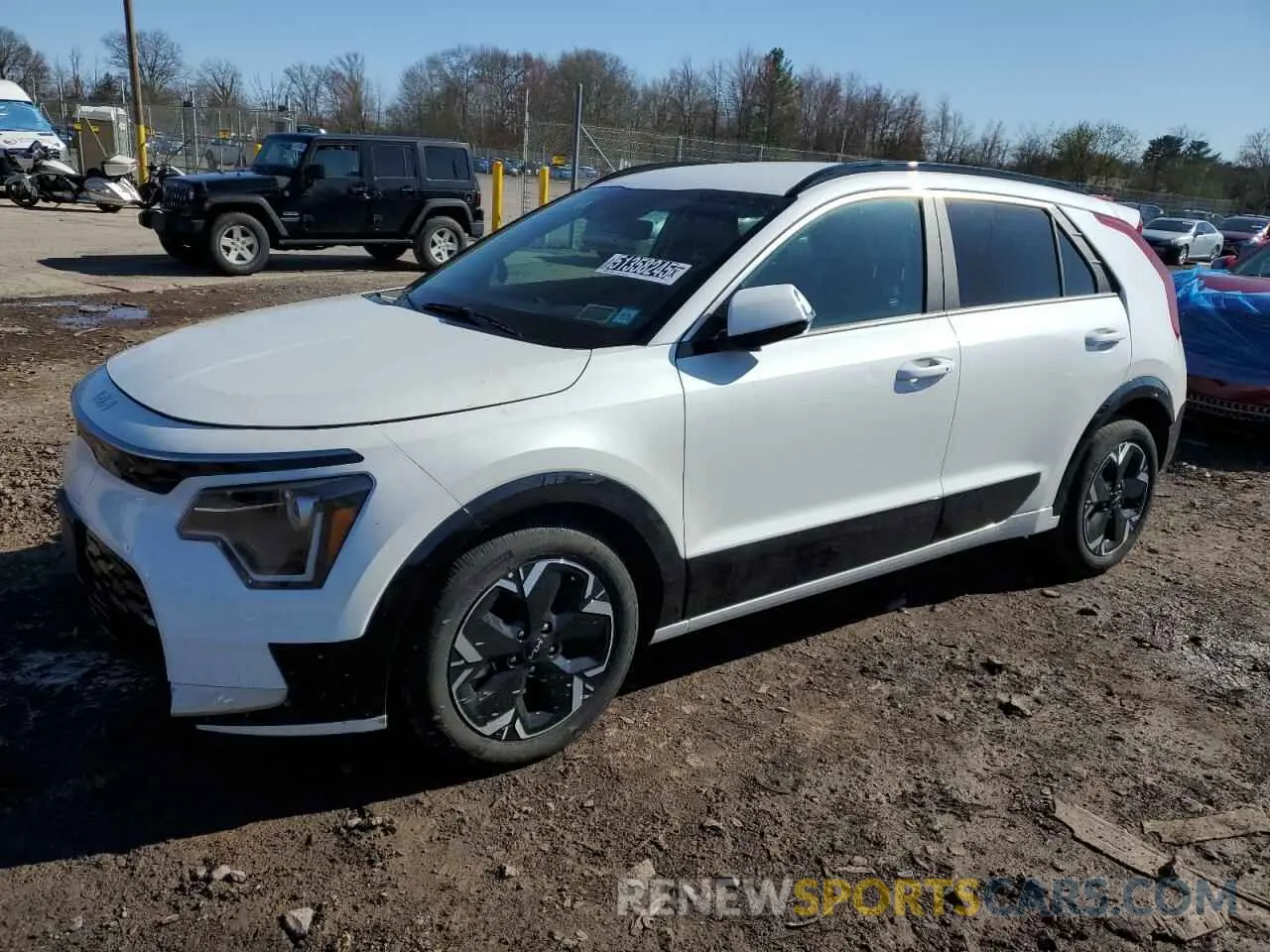 1 Photograph of a damaged car KNDCR3L14R5122269 KIA NIRO WIND 2024