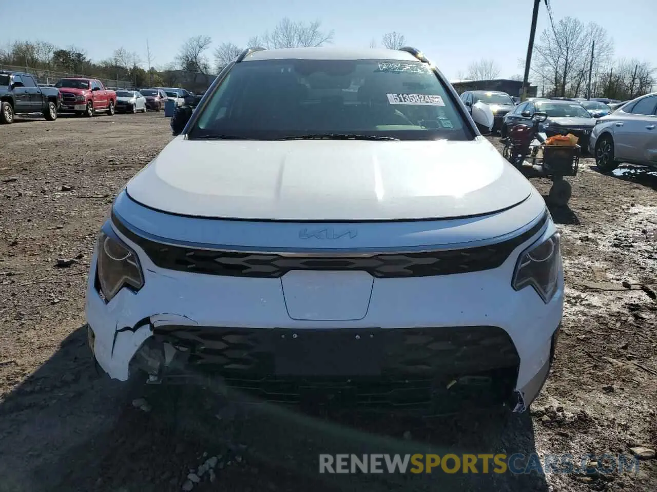 5 Photograph of a damaged car KNDCR3L14R5122269 KIA NIRO WIND 2024