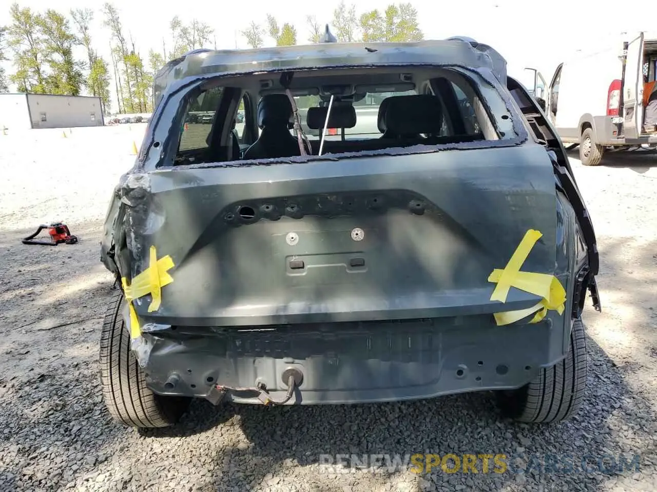 6 Photograph of a damaged car KNDCR3L15R5117954 KIA NIRO WIND 2024