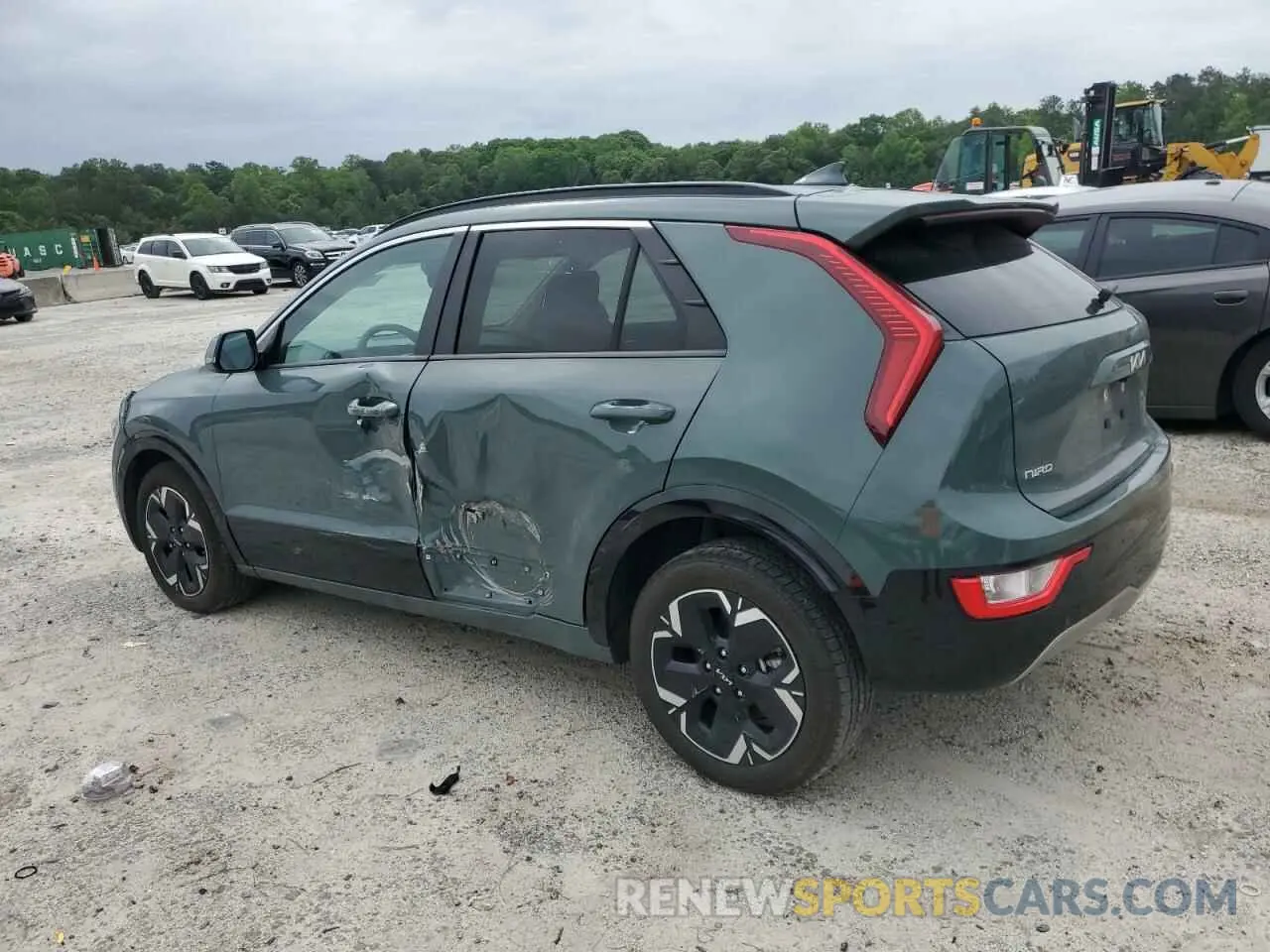 2 Photograph of a damaged car KNDCR3L16R5106042 KIA NIRO WIND 2024