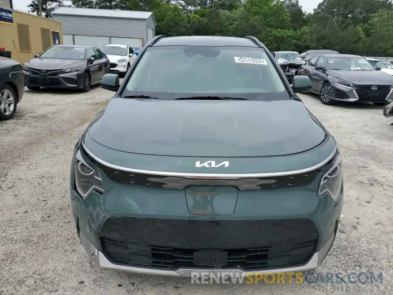 5 Photograph of a damaged car KNDCR3L16R5106042 KIA NIRO WIND 2024