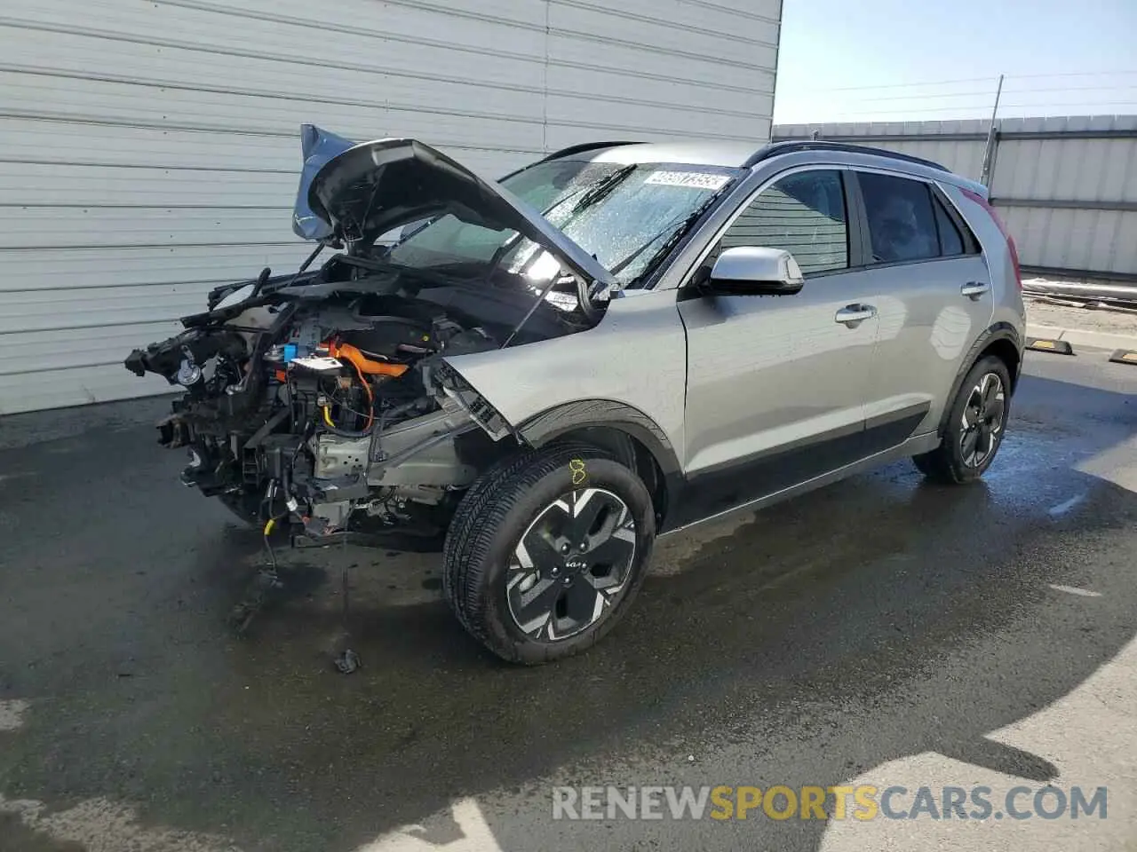 1 Photograph of a damaged car KNDCR3L16R5121012 KIA NIRO WIND 2024