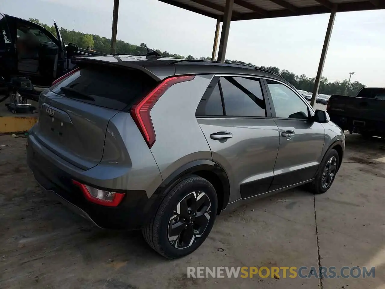 3 Photograph of a damaged car KNDCR3L17R5114246 KIA NIRO WIND 2024