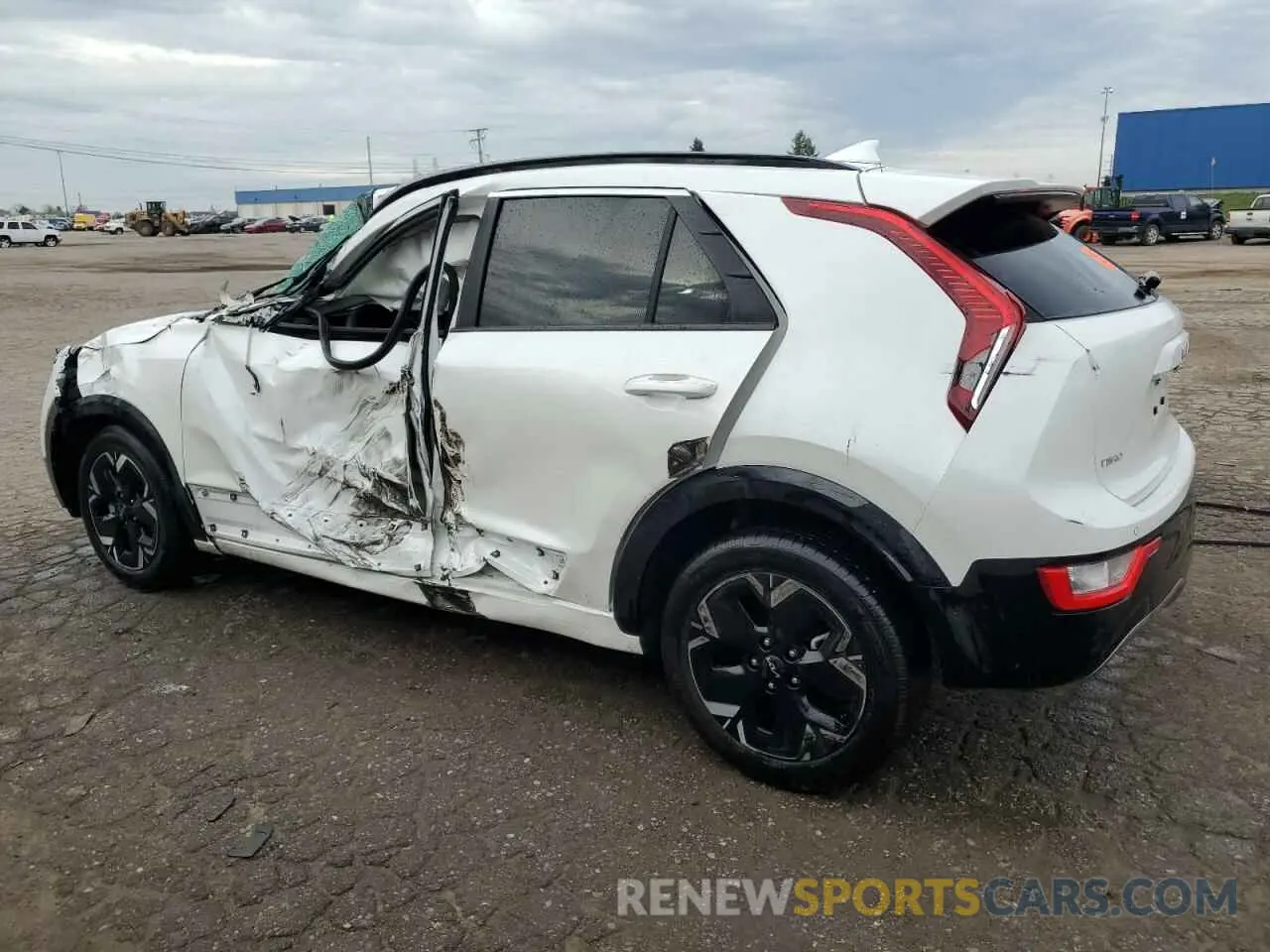 2 Photograph of a damaged car KNDCR3L17R5122752 KIA NIRO WIND 2024