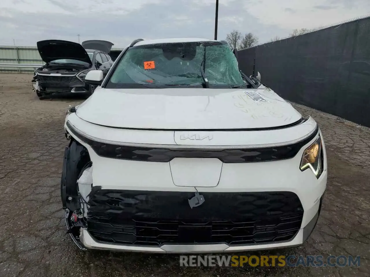 5 Photograph of a damaged car KNDCR3L17R5122752 KIA NIRO WIND 2024
