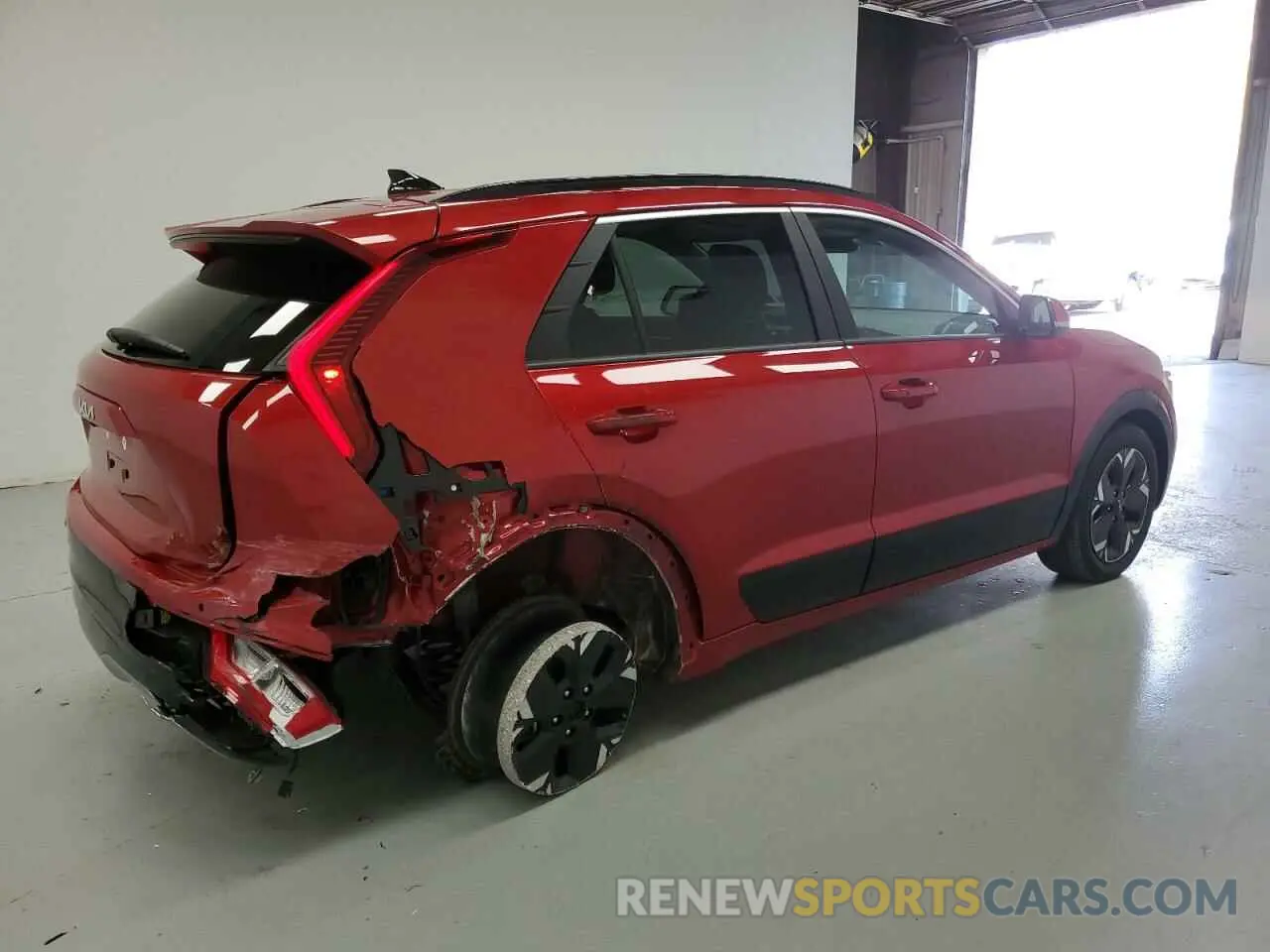 3 Photograph of a damaged car KNDCR3L17R5123044 KIA NIRO WIND 2024
