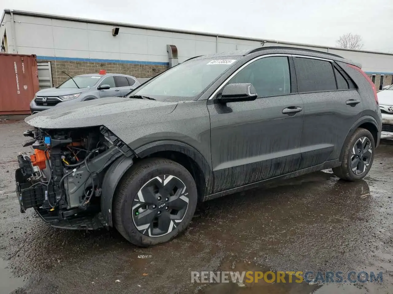 1 Photograph of a damaged car KNDCR3L18R5128396 KIA NIRO WIND 2024