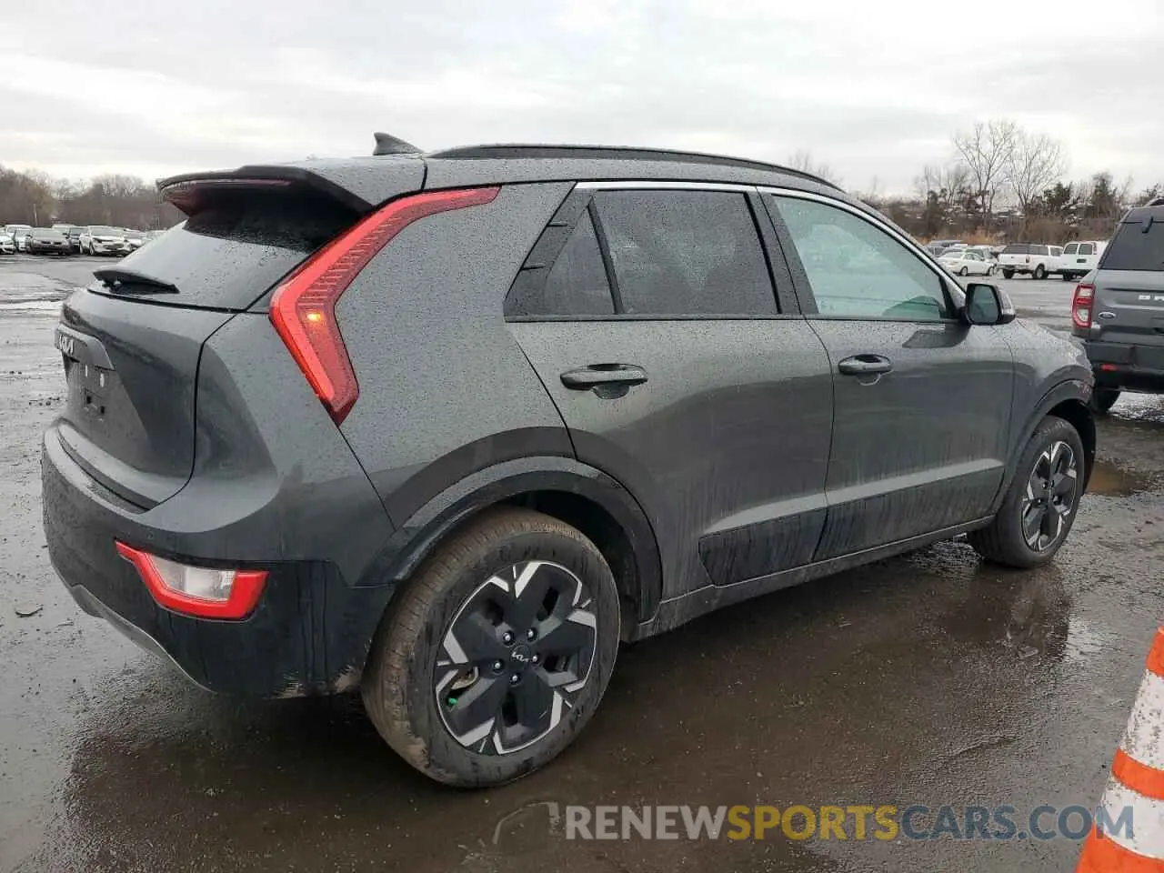 3 Photograph of a damaged car KNDCR3L18R5128396 KIA NIRO WIND 2024