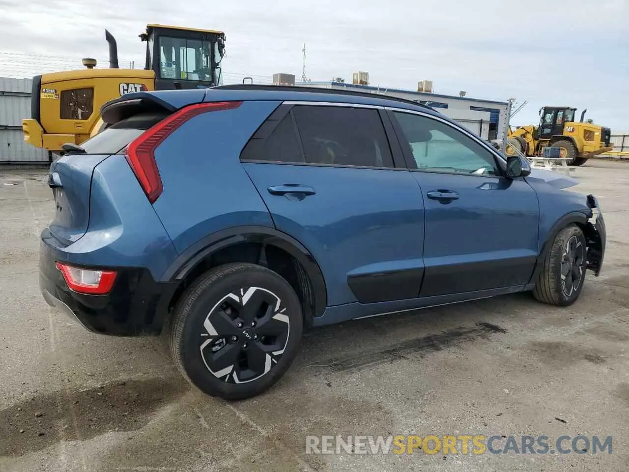 3 Photograph of a damaged car KNDCR3L19R5081041 KIA NIRO WIND 2024