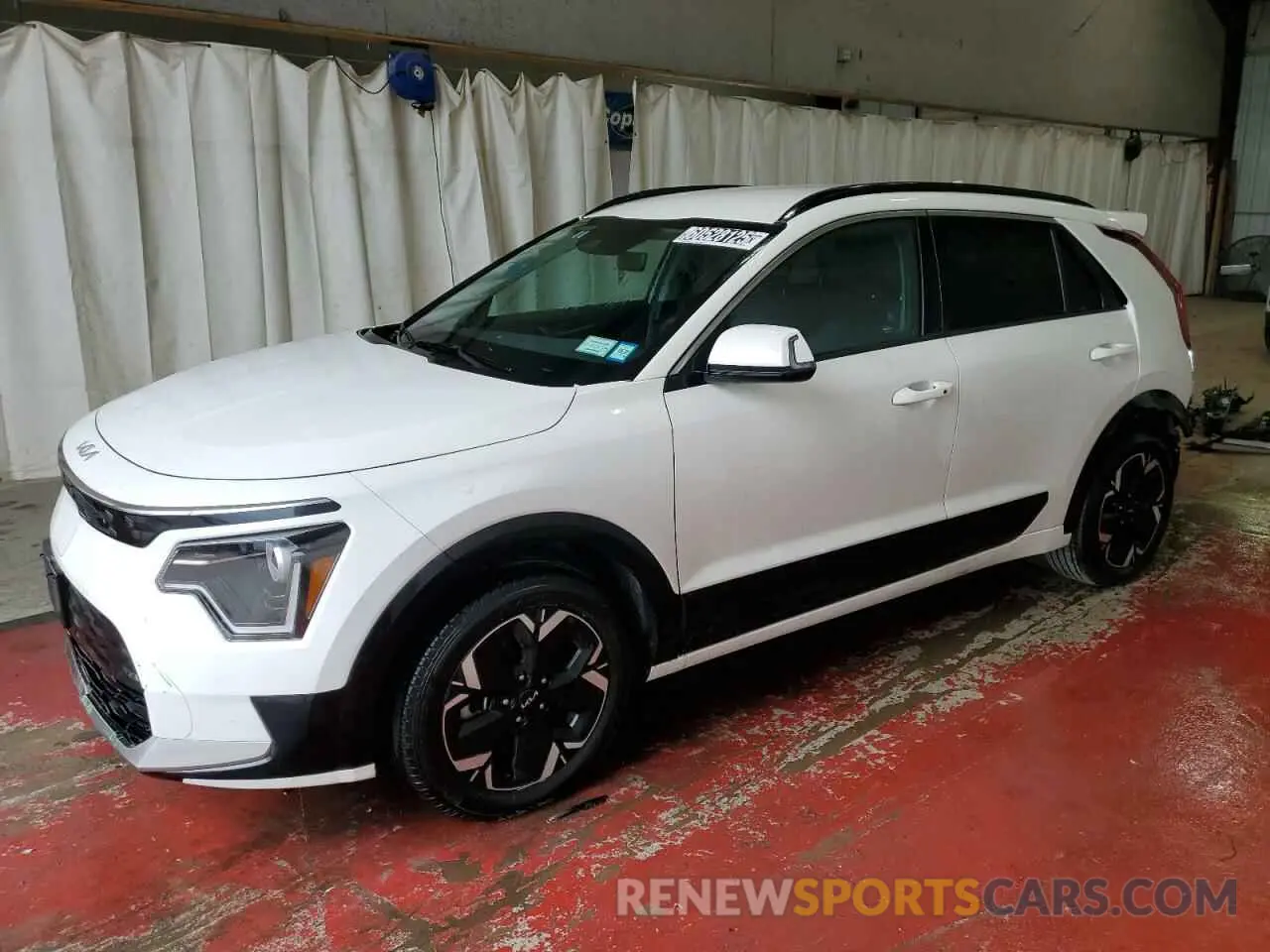 1 Photograph of a damaged car KNDCR3L19R5116192 KIA NIRO WIND 2024