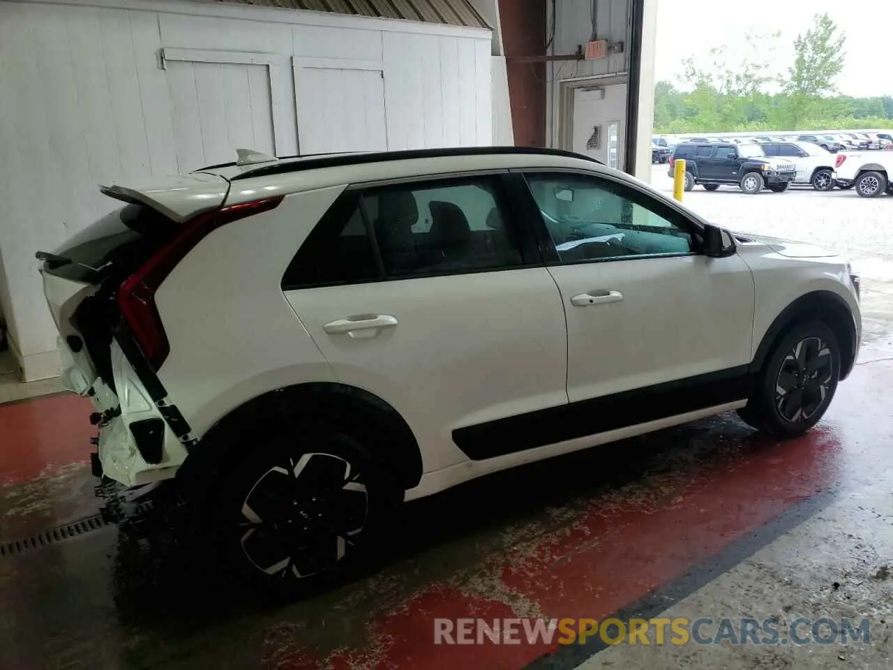3 Photograph of a damaged car KNDCR3L19R5116192 KIA NIRO WIND 2024