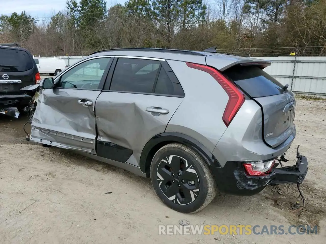 2 Photograph of a damaged car KNDCR3L19R5116239 KIA NIRO WIND 2024