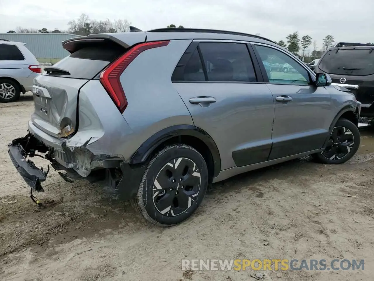 3 Photograph of a damaged car KNDCR3L19R5116239 KIA NIRO WIND 2024