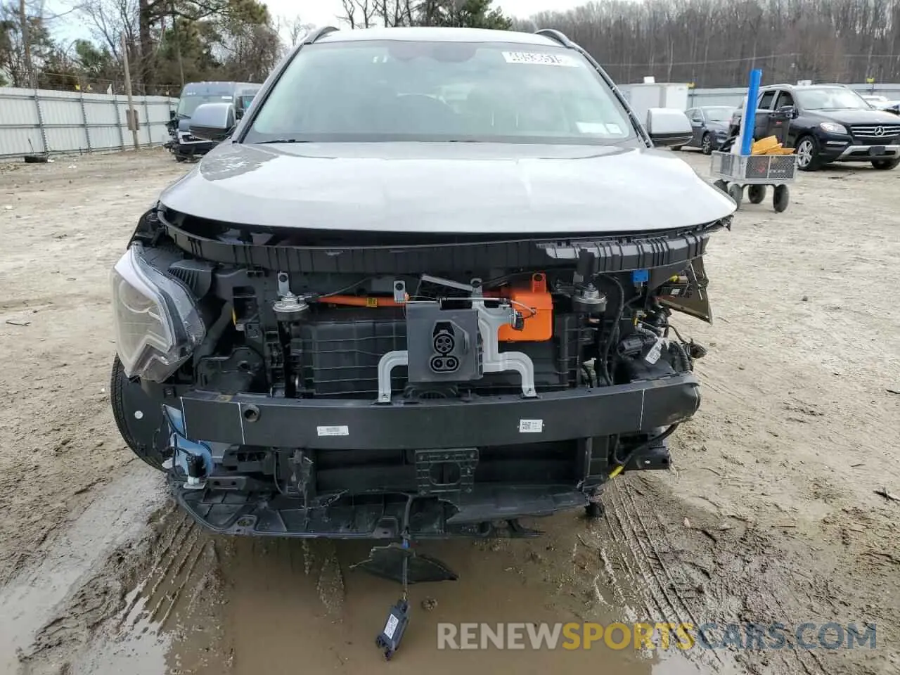 5 Photograph of a damaged car KNDCR3L19R5116239 KIA NIRO WIND 2024
