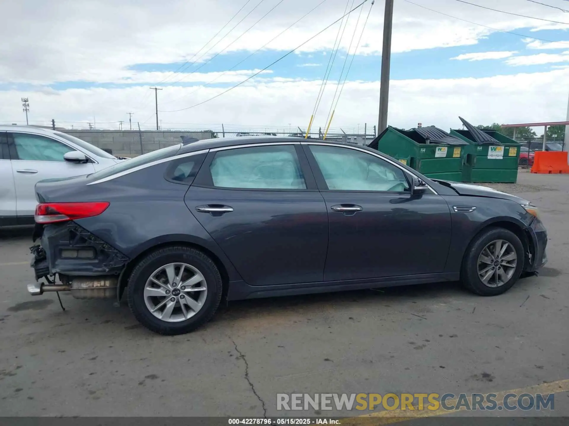 14 Photograph of a damaged car 5XXGT4L30KG276537 KIA OPTIMA 2019