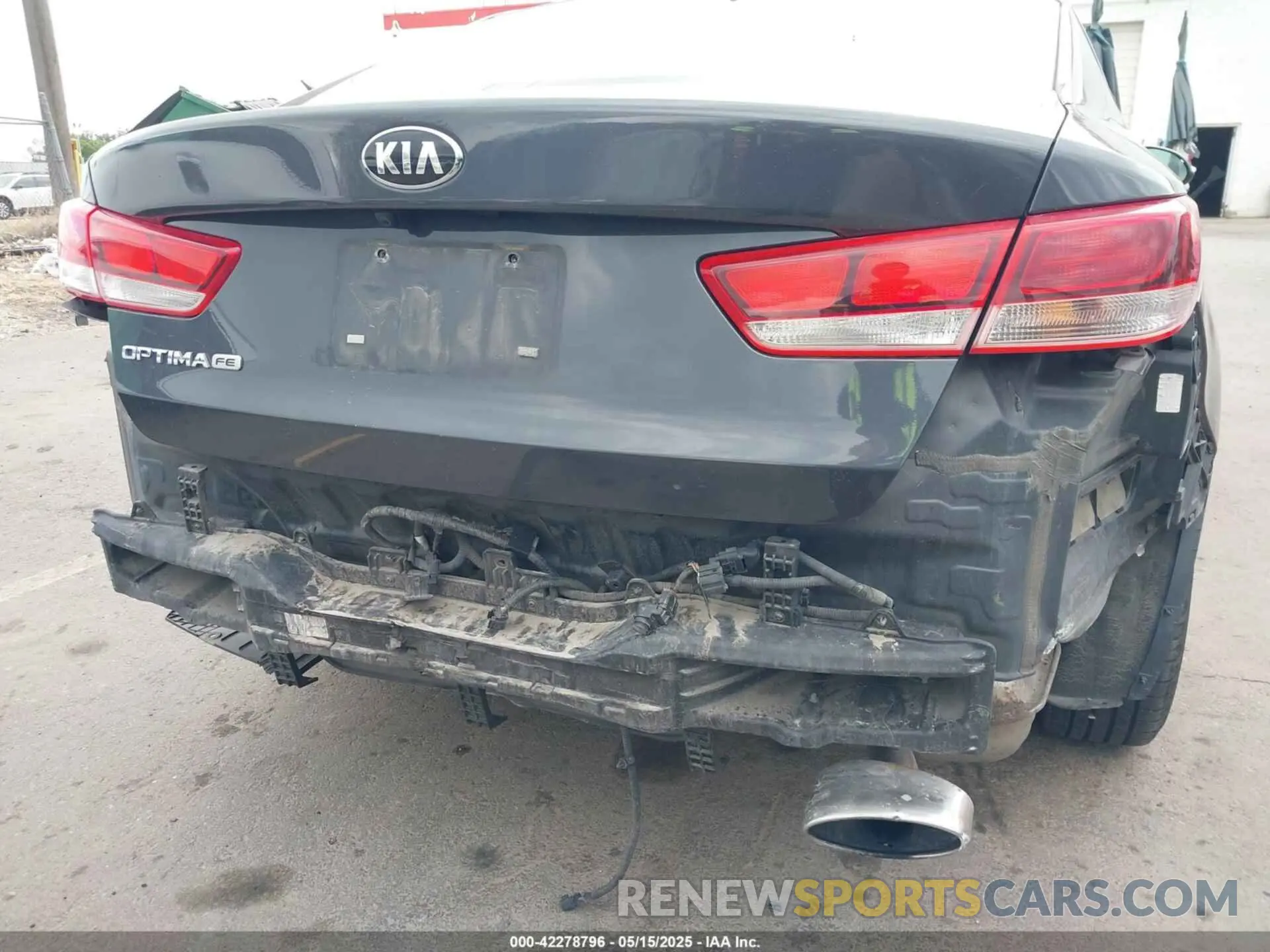 6 Photograph of a damaged car 5XXGT4L30KG276537 KIA OPTIMA 2019