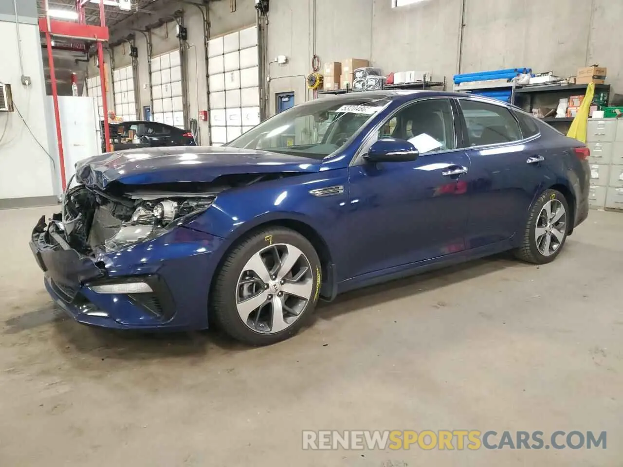 1 Photograph of a damaged car 5XXGT4L30KG289823 KIA OPTIMA 2019