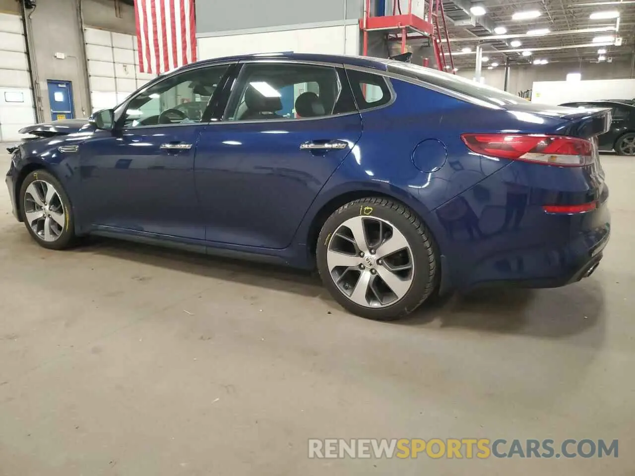 2 Photograph of a damaged car 5XXGT4L30KG289823 KIA OPTIMA 2019