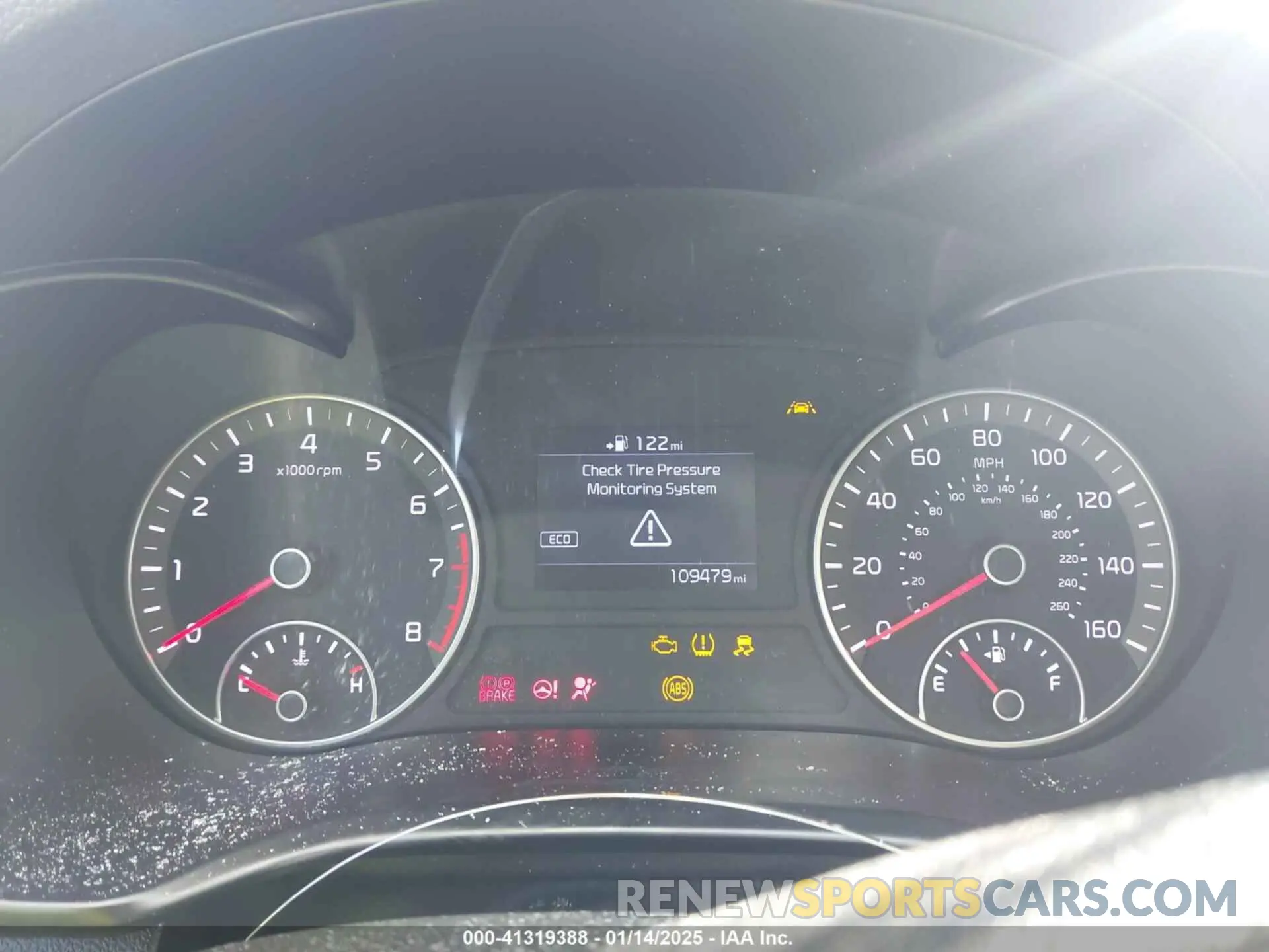 7 Photograph of a damaged car 5XXGT4L30KG299090 KIA OPTIMA 2019