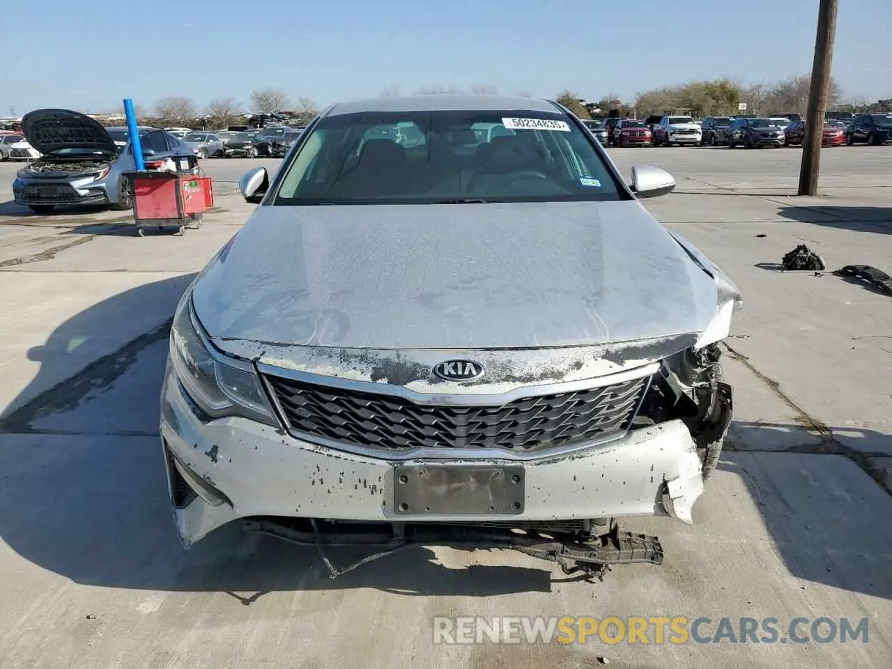 5 Photograph of a damaged car 5XXGT4L30KG310055 KIA OPTIMA 2019