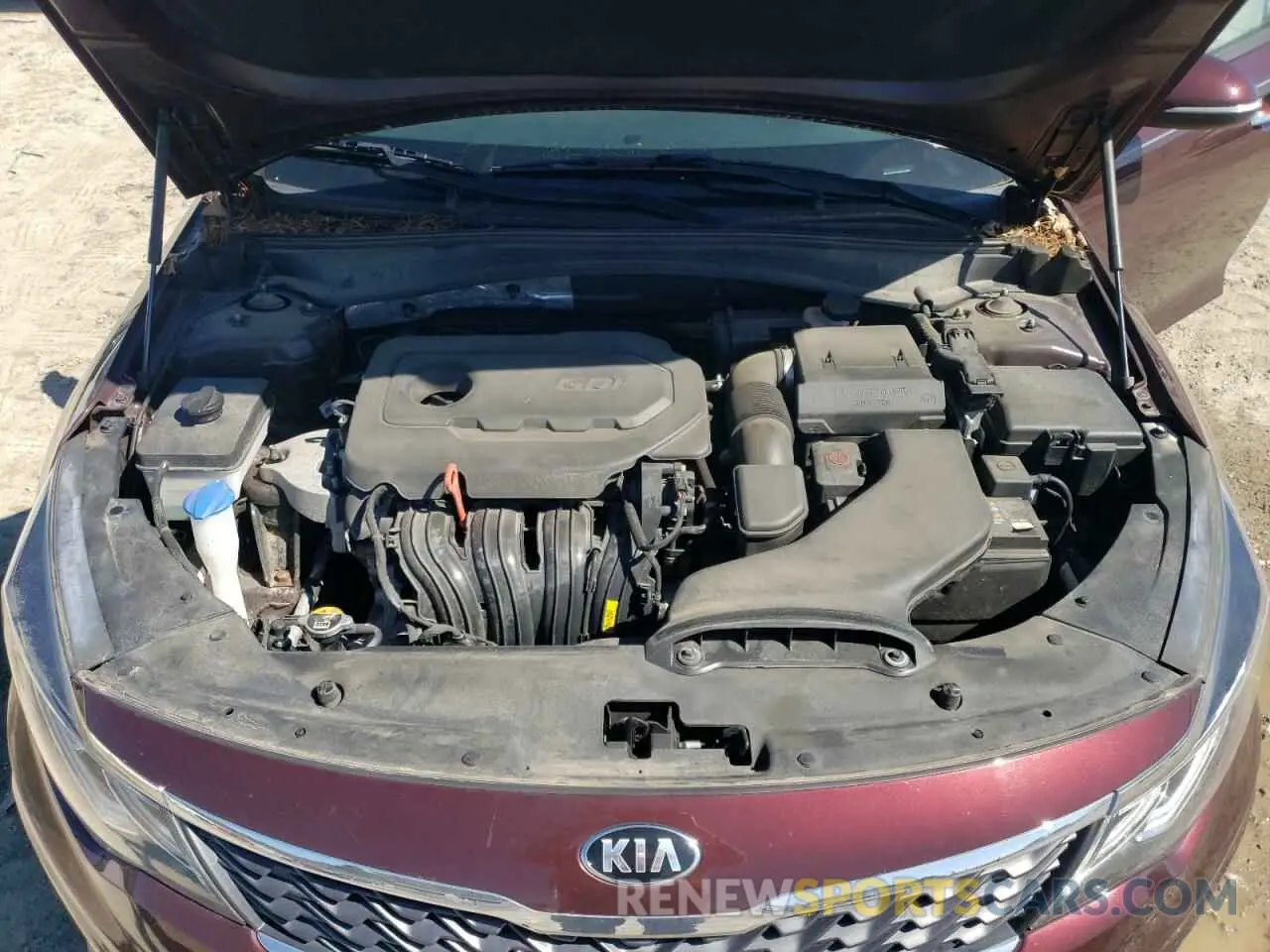12 Photograph of a damaged car 5XXGT4L30KG311450 KIA OPTIMA 2019