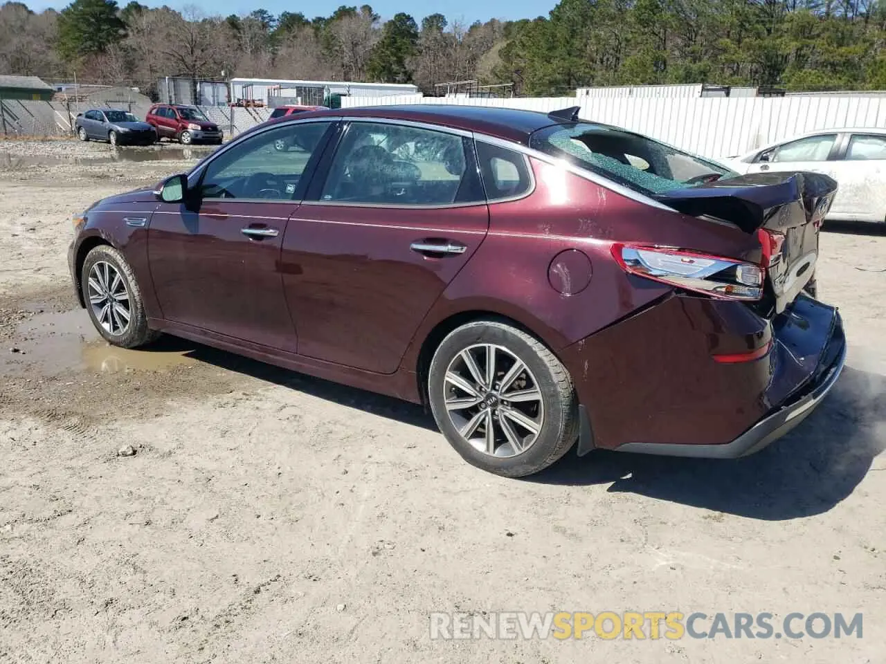 2 Photograph of a damaged car 5XXGT4L30KG311450 KIA OPTIMA 2019