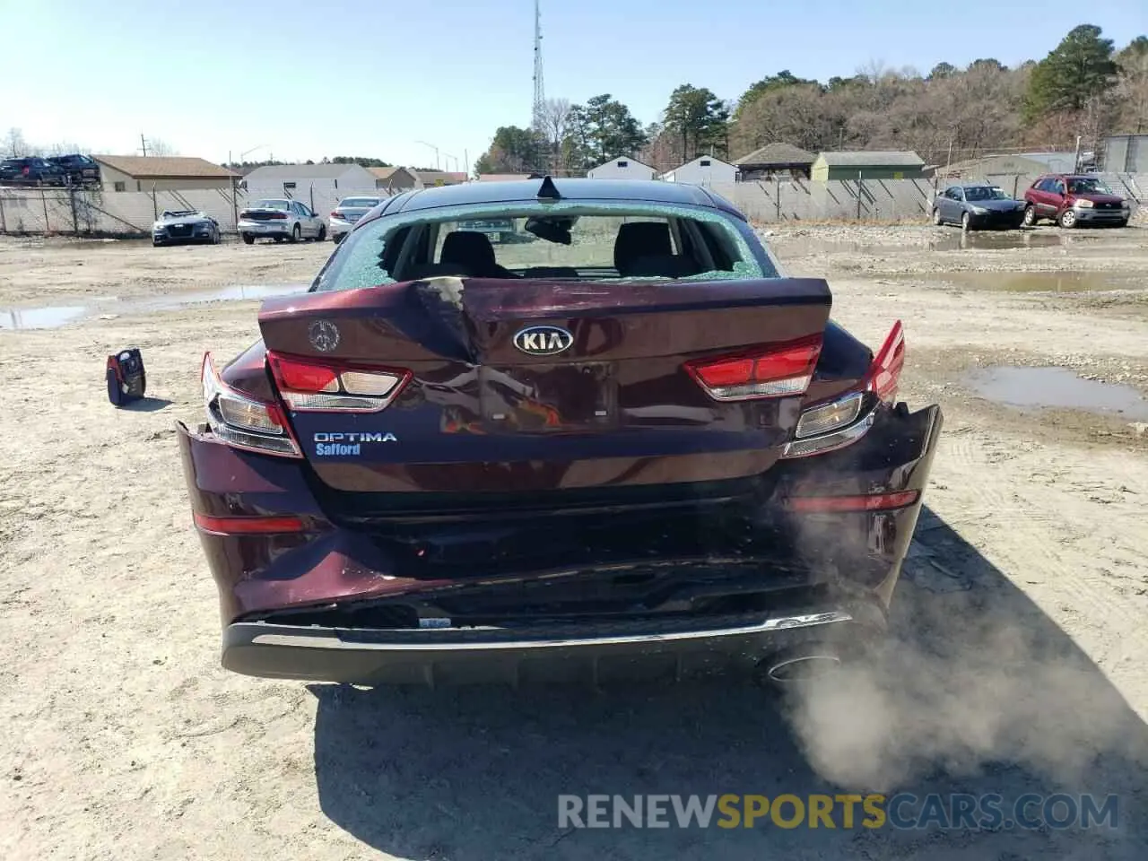 6 Photograph of a damaged car 5XXGT4L30KG311450 KIA OPTIMA 2019