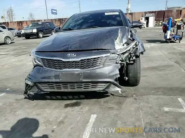 10 Photograph of a damaged car 5XXGT4L30KG318253 KIA OPTIMA 2019