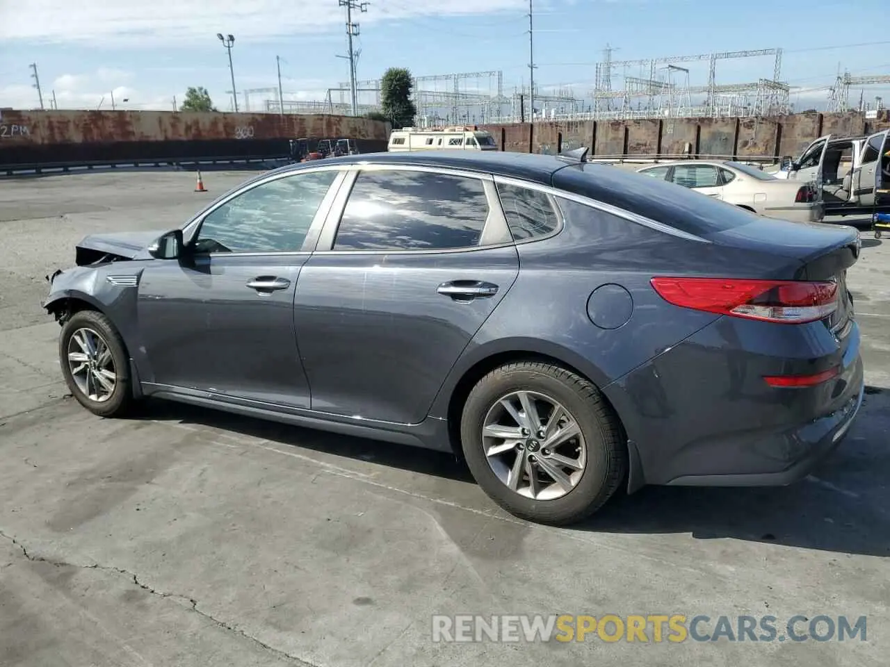 2 Photograph of a damaged car 5XXGT4L30KG318253 KIA OPTIMA 2019