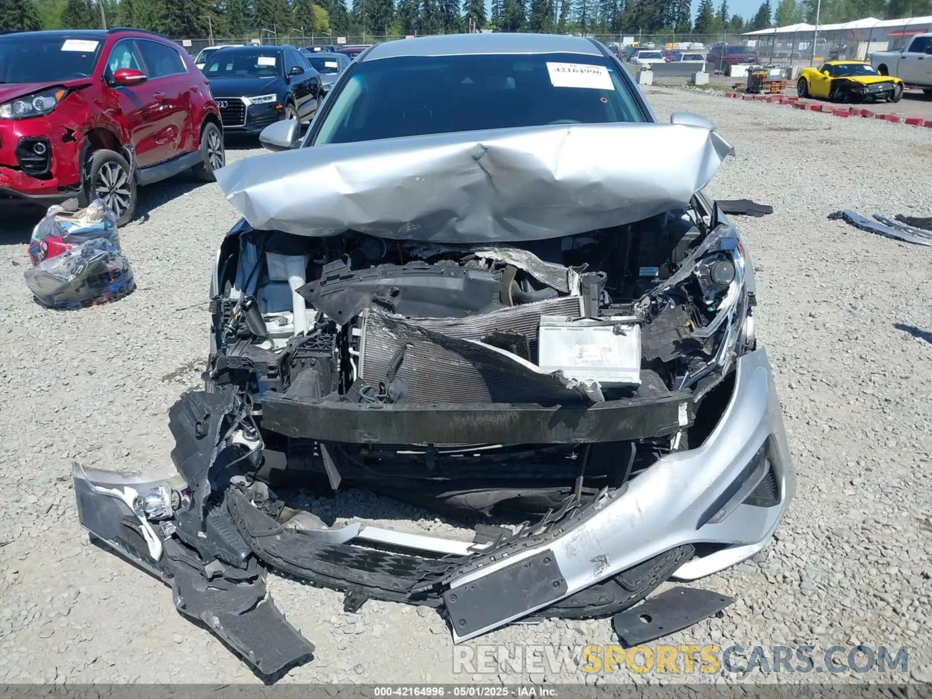 6 Photograph of a damaged car 5XXGT4L30KG327423 KIA OPTIMA 2019