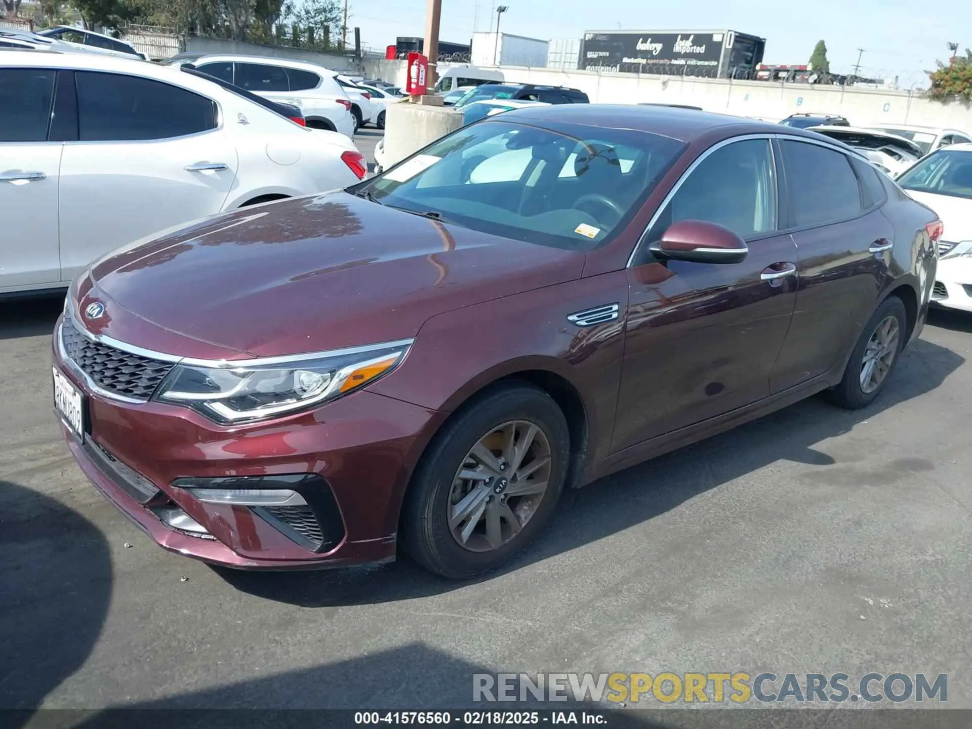 2 Photograph of a damaged car 5XXGT4L30KG339362 KIA OPTIMA 2019