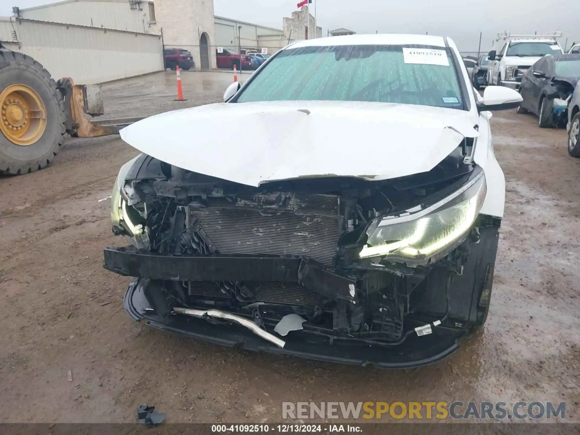 6 Photograph of a damaged car 5XXGT4L30KG350958 KIA OPTIMA 2019