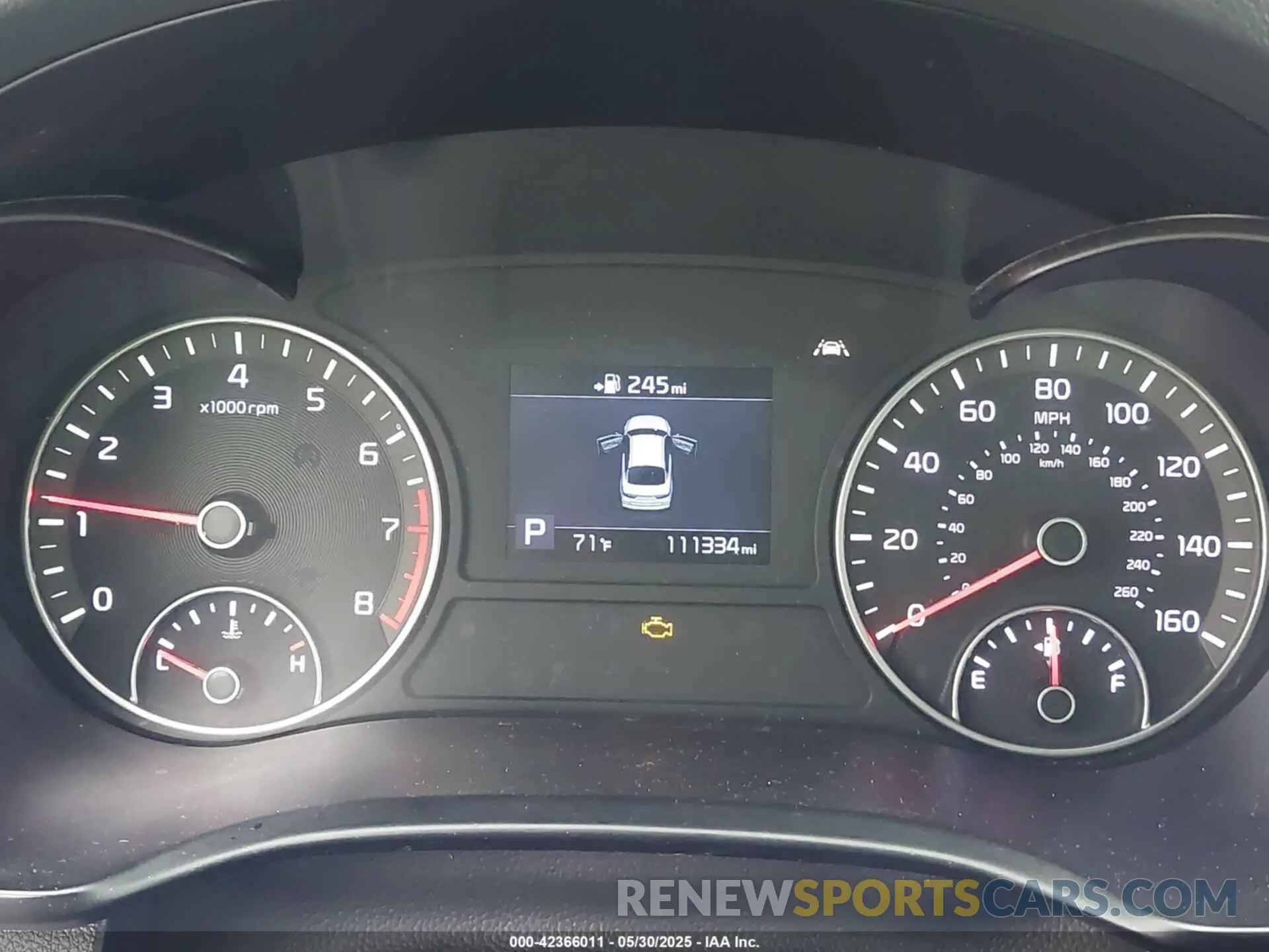7 Photograph of a damaged car 5XXGT4L30KG355125 KIA OPTIMA 2019