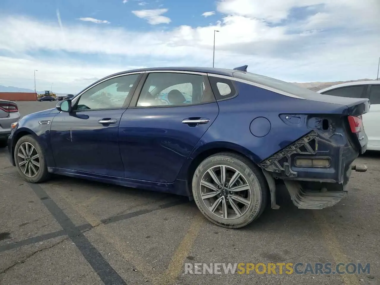 2 Photograph of a damaged car 5XXGT4L30KG356694 KIA OPTIMA 2019
