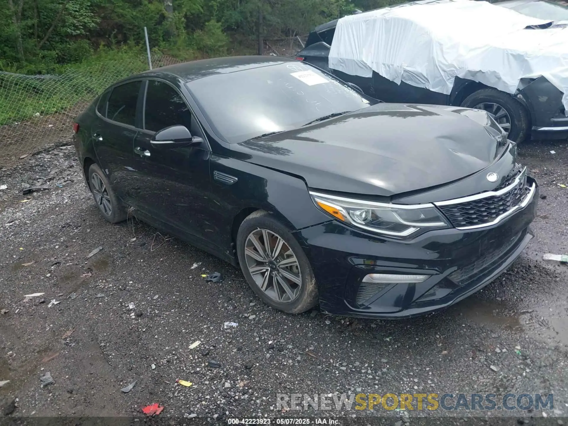 1 Photograph of a damaged car 5XXGT4L30KG359028 KIA OPTIMA 2019