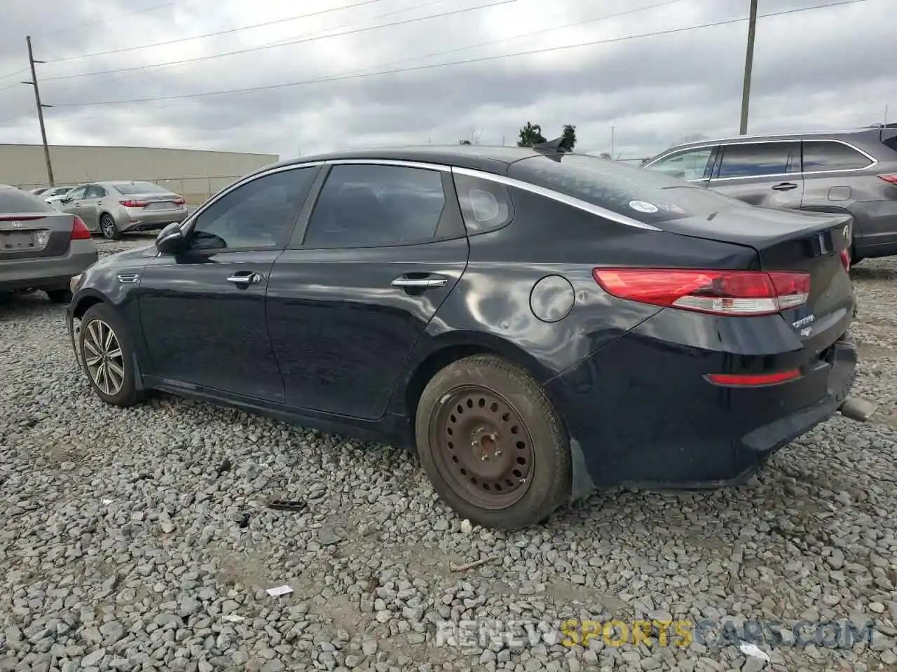 2 Photograph of a damaged car 5XXGT4L30KG361622 KIA OPTIMA 2019