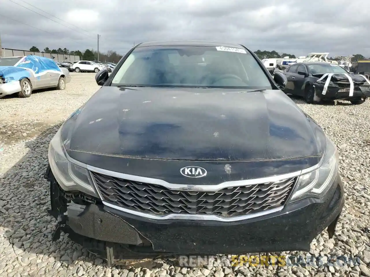 5 Photograph of a damaged car 5XXGT4L30KG361622 KIA OPTIMA 2019