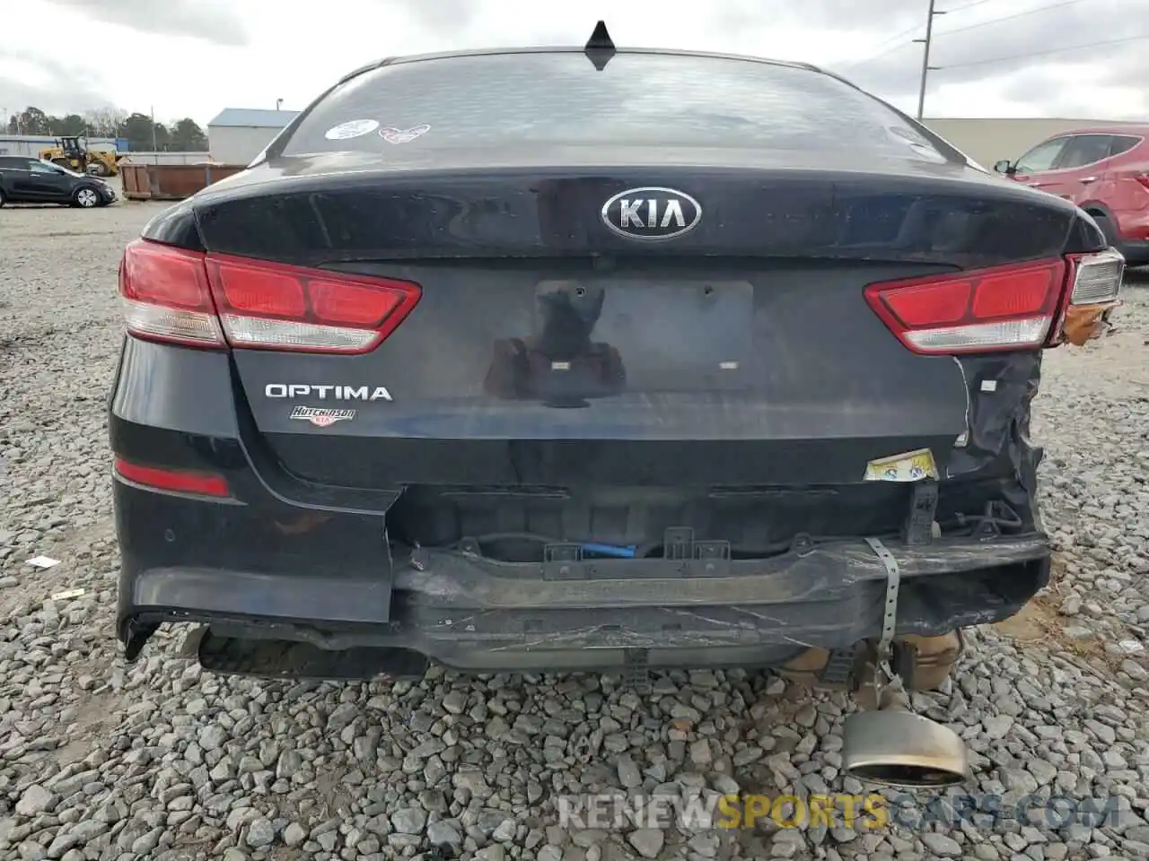 6 Photograph of a damaged car 5XXGT4L30KG361622 KIA OPTIMA 2019