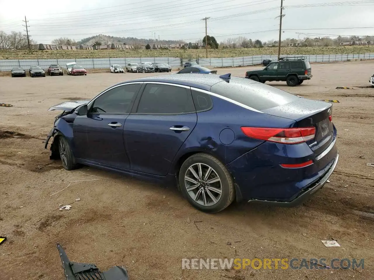 2 Photograph of a damaged car 5XXGT4L30KG362169 KIA OPTIMA 2019