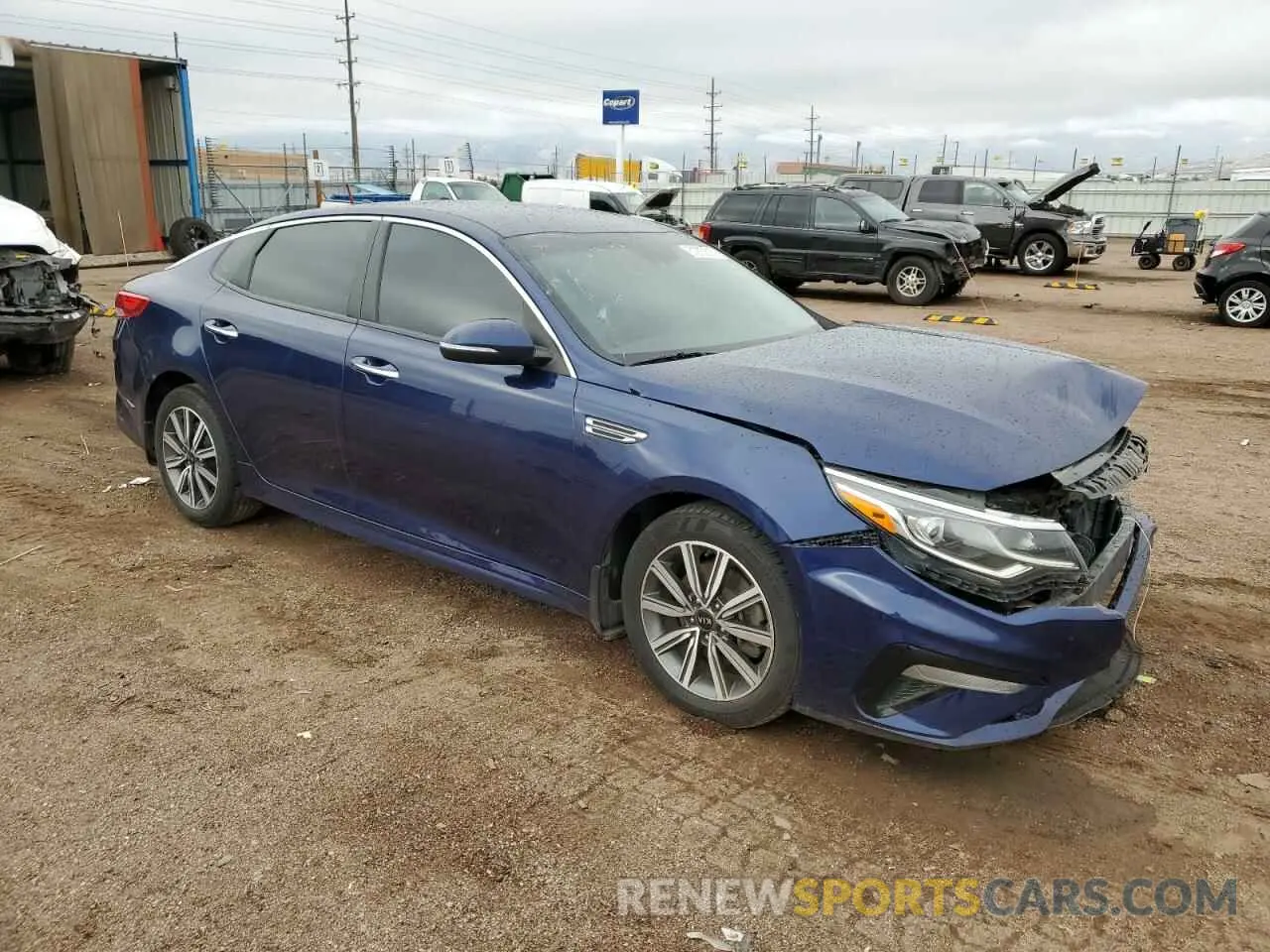 4 Photograph of a damaged car 5XXGT4L30KG362169 KIA OPTIMA 2019