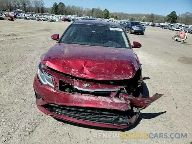 11 Photograph of a damaged car 5XXGT4L30KG364729 KIA OPTIMA 2019