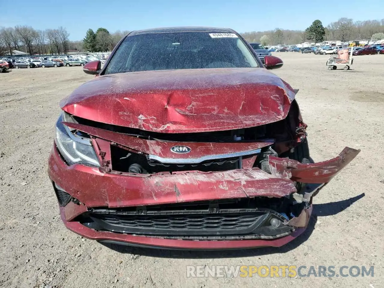 5 Photograph of a damaged car 5XXGT4L30KG364729 KIA OPTIMA 2019