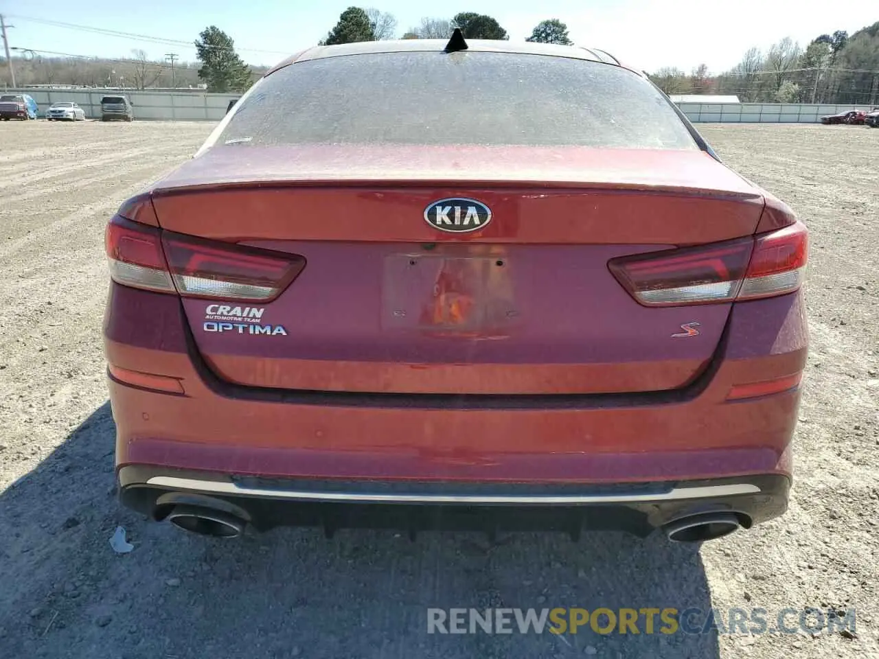 6 Photograph of a damaged car 5XXGT4L30KG364729 KIA OPTIMA 2019