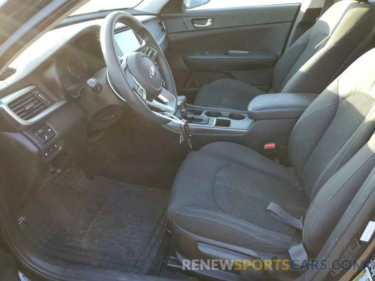 7 Photograph of a damaged car 5XXGT4L31KG279267 KIA OPTIMA 2019