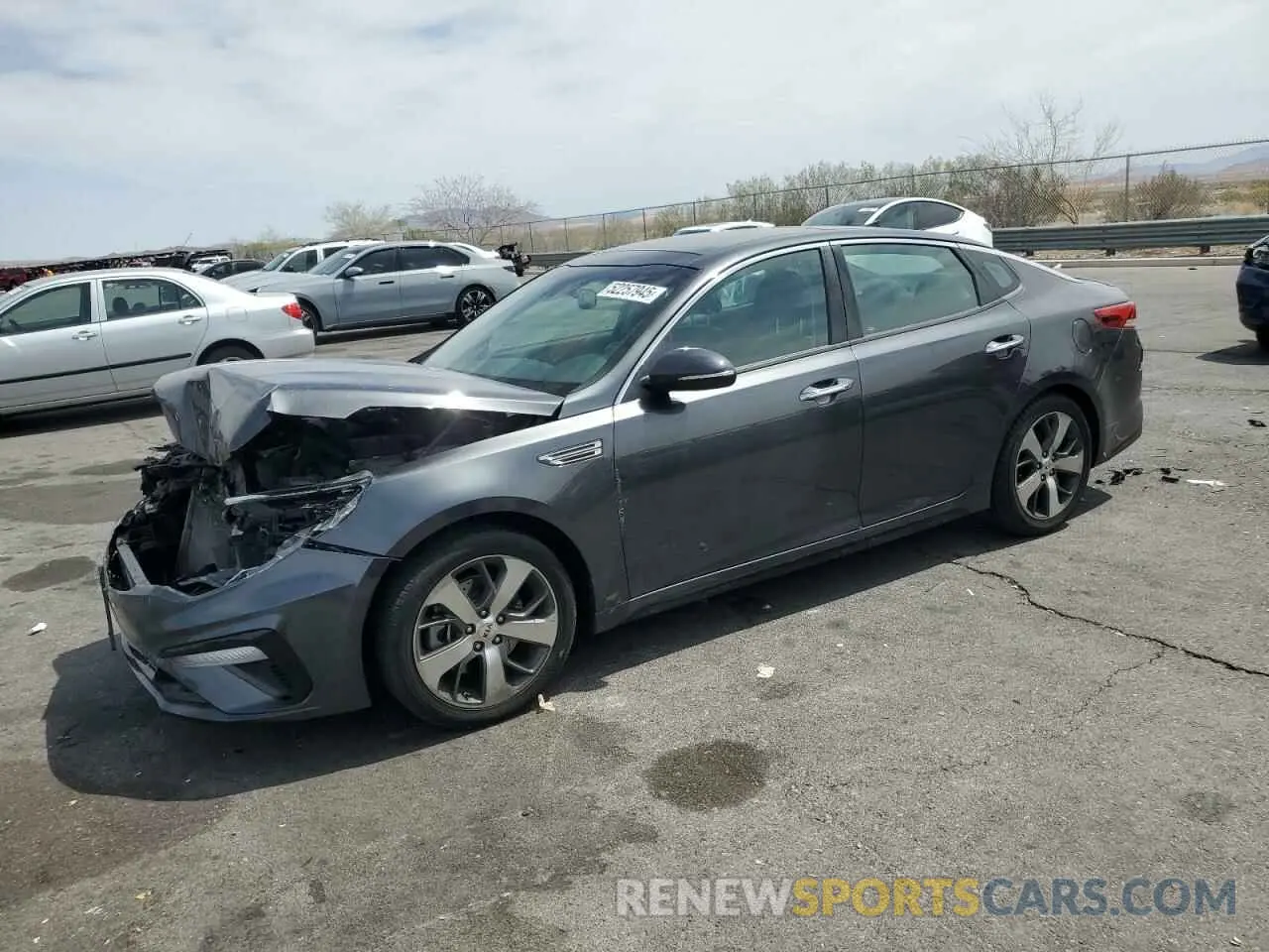 1 Photograph of a damaged car 5XXGT4L31KG286817 KIA OPTIMA 2019